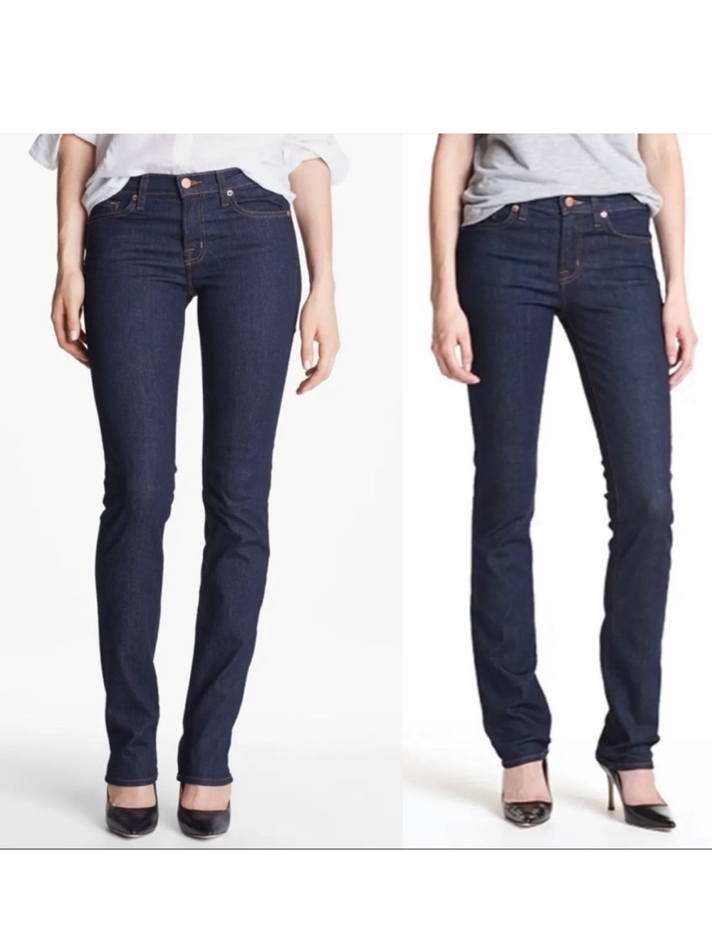 J Brand Scarlett Cigarette Jeans - Dark Wash - Size 32